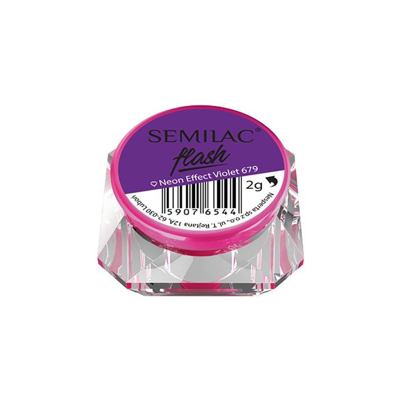Semilac Flash Neon Effect! Violet 679