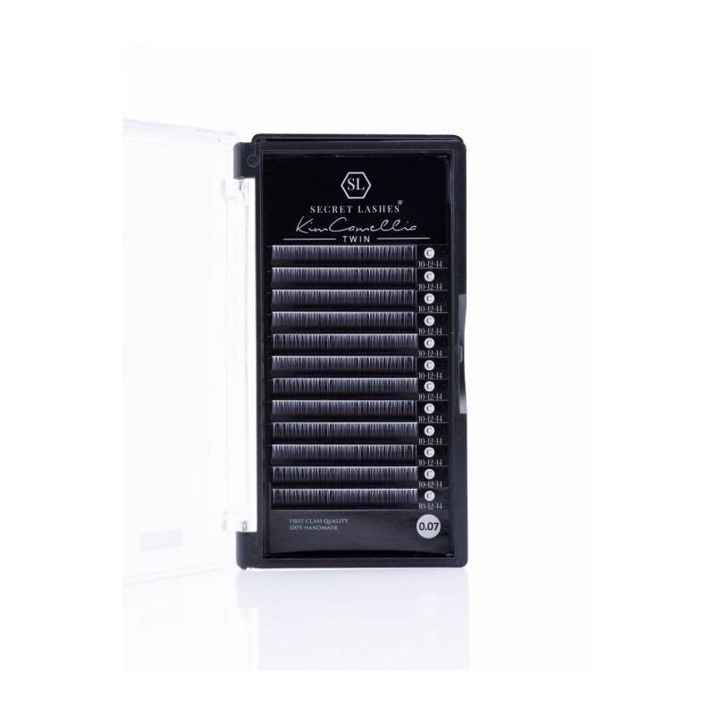 Secret Lashes Rzęsy Kim Camellia TWIN C 0.5 MIX