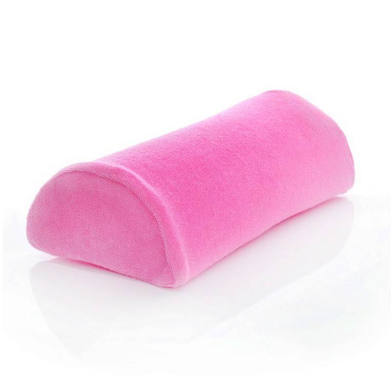 Poduszka do manicure frote o wymiarach 15-30 cm z zamkiem kolor różowy