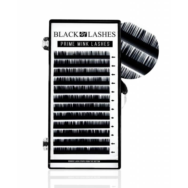 Black Lashes Rzęsy Prime B 0.20  Mix