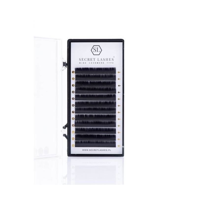 Secret Lashes Rzęsy Cashmere C 0.04 Mix