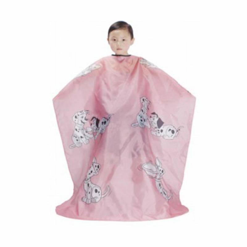 Poniks Peleryna do strzyżenia dziecięca - różowa