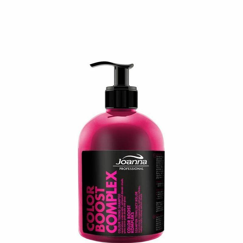 Joanna Color Boost szampon rewitalizująca kolor - różowy 500ml