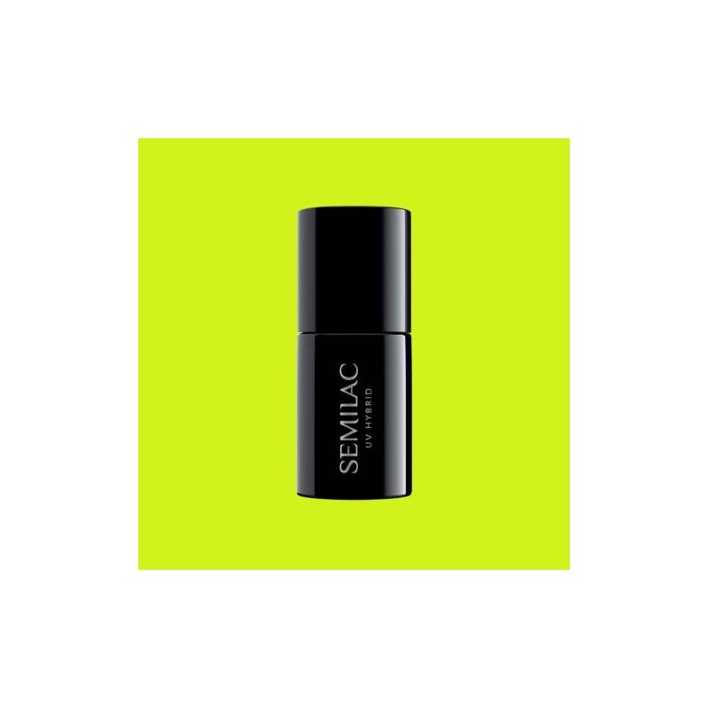 Semilac Neon Yellow 565 Lakier hybrydowy UV Hybrid 7ml