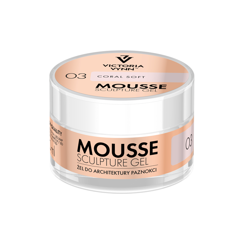 Victoria Vynn Mousse Sculpture Gel 03 – Coral Soft 50 ml