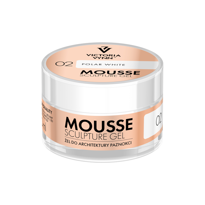 Victoria Vynn Mousse Sculpture Gel 02 – Polar White 50 ml