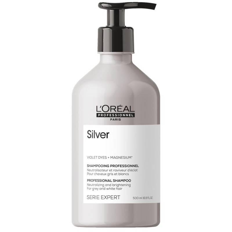 Loreal Silver szampon do włosów rozjaśnionych lub siwych 500 ml