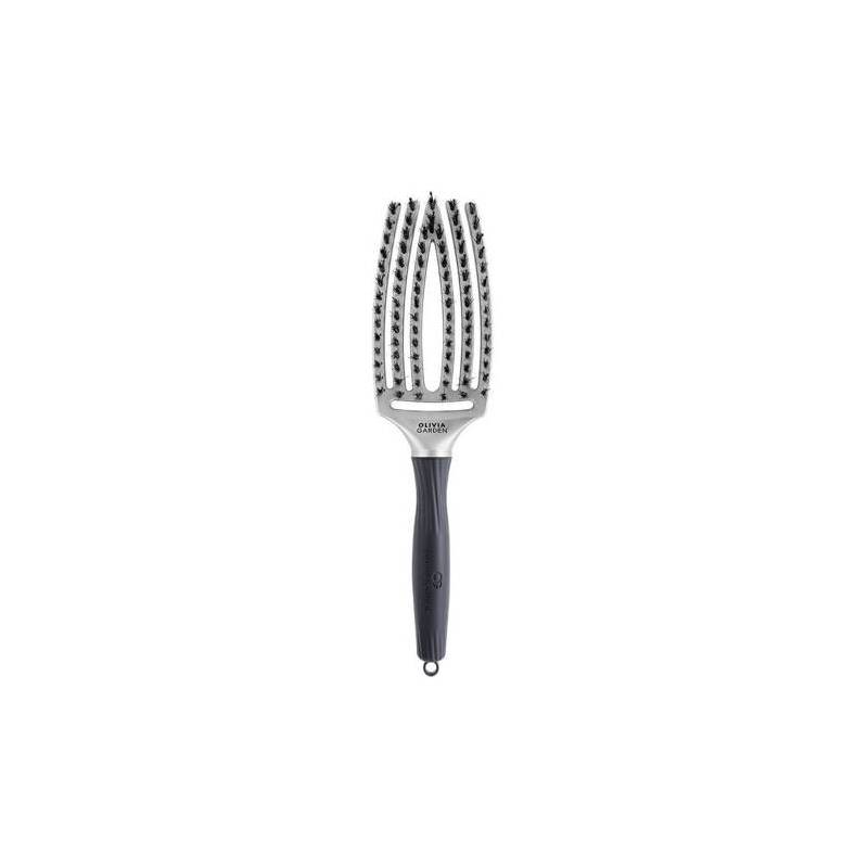 Szczotka Olivia Garden Finger Brush Purity White Gold