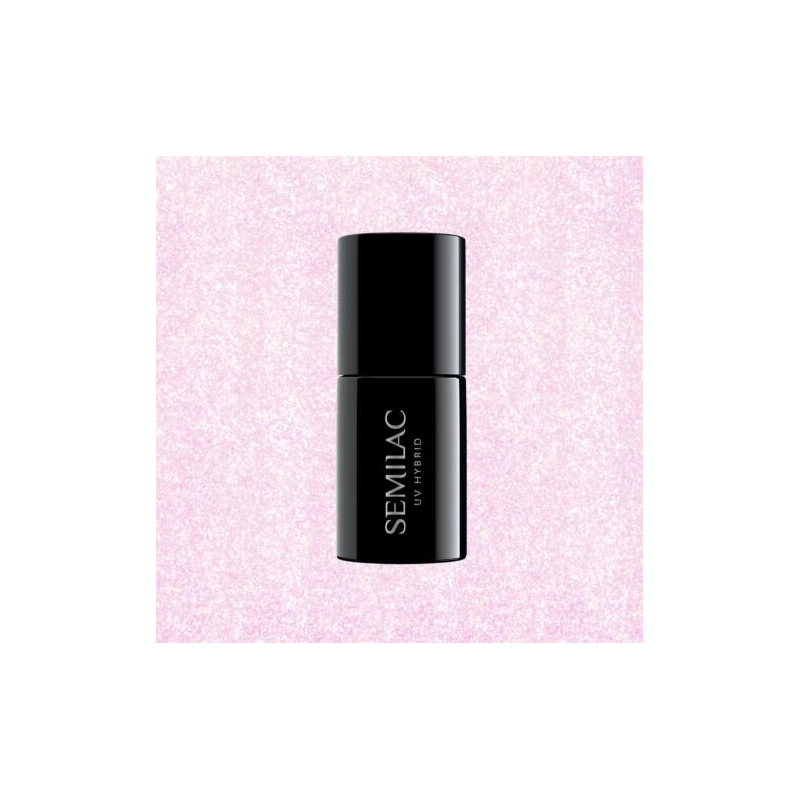 Semilac Lakier 390 hybrydowy Spark of Bare Love 7 ml