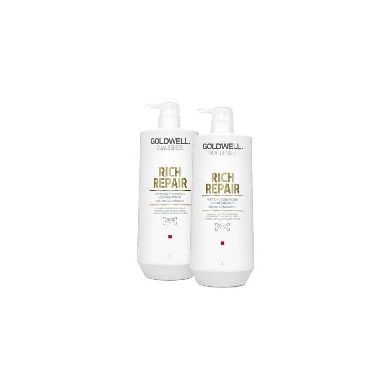 Goldwell Rich Repair zestaw odbudowujący 2 x 1000ml