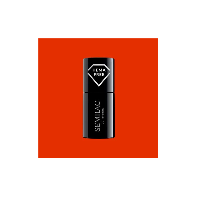 Semilac Lakier hybrydowy 434 Optimistic Red 7 ml