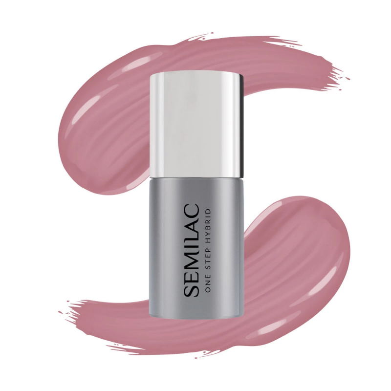Semilac One Step Hybrid 3w1 S201 Earth Pink 5 ml