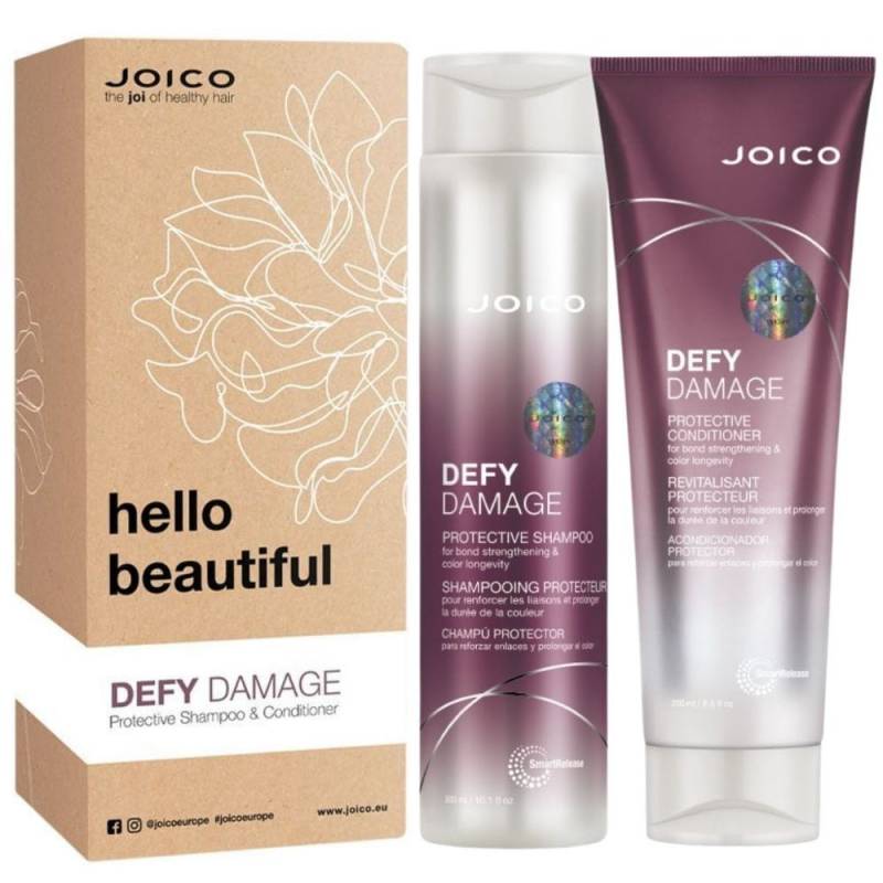 Joico Defy Damage Zestaw Szampon 250 ml + Odżywka 250 ml