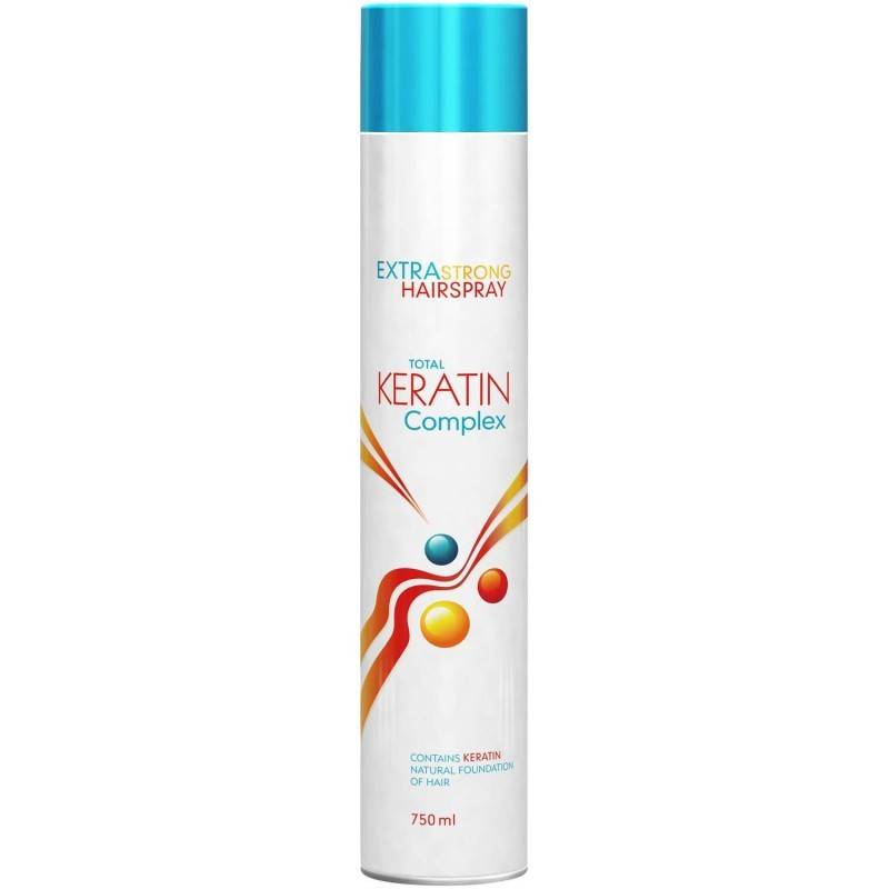 Ce-Ce Keratin Complexe Lakier do włosów mocny 750ml