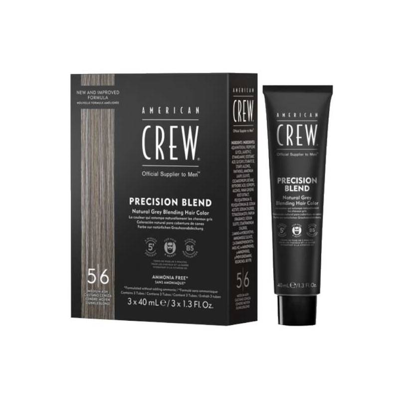 American Crew Odsiwiacz Precision Blend  Medium ash 5-6 3x40 ml