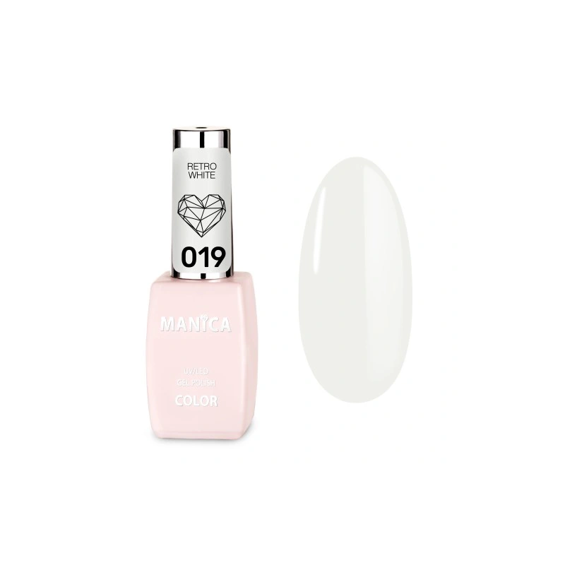 Manica Lakier hybrydowy - Retro White 019 10ml
