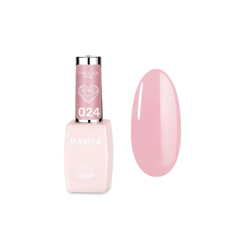 Manica Lakier hybrydowy - Fabulous Pink 024 10ml