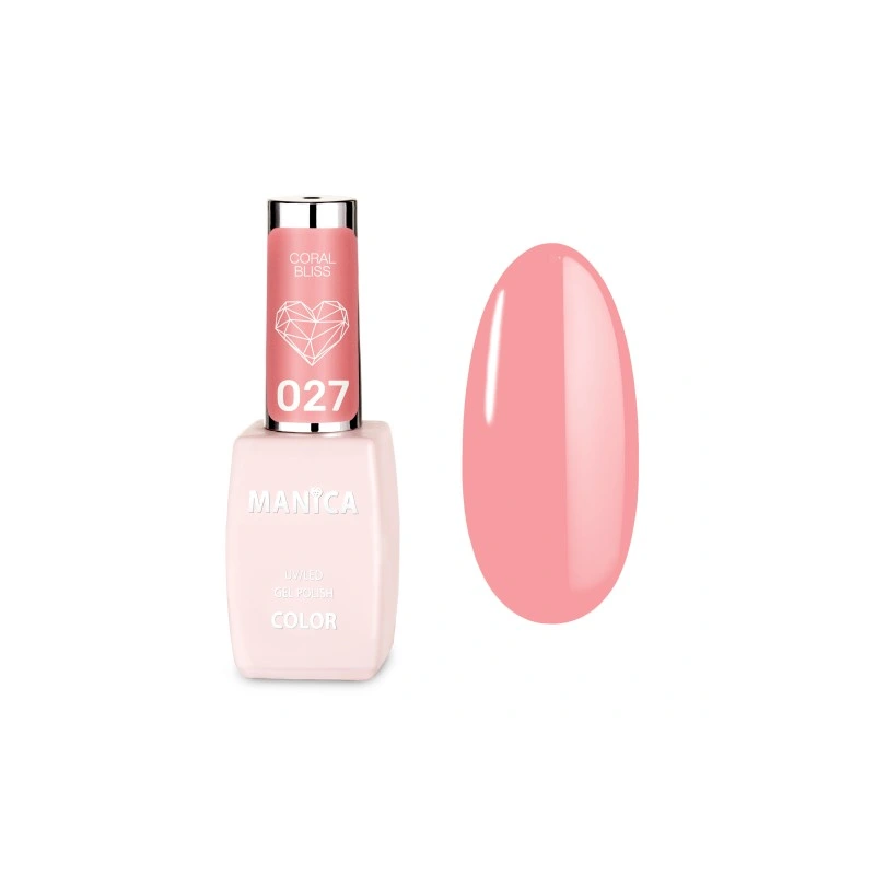 Manica Lakier hybrydowy - Coral Bliss 027 10ml