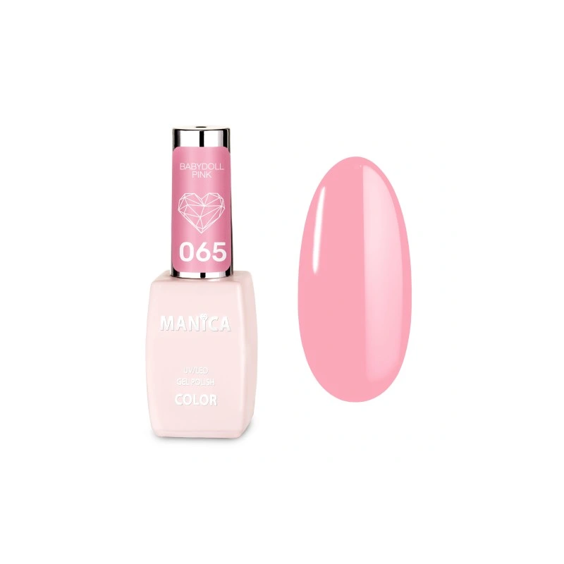 Manica Lakier hybrydowy - Babydoll Pink- 065 10ml