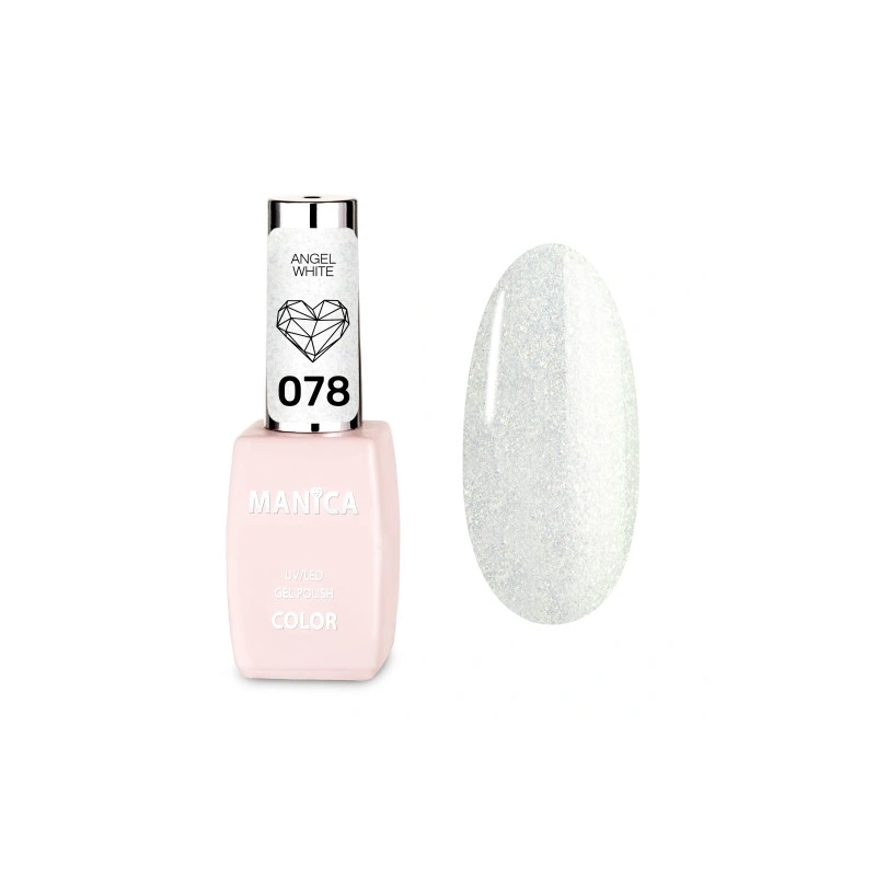Manica Lakier hybrydowy - Angel White 078 10ml