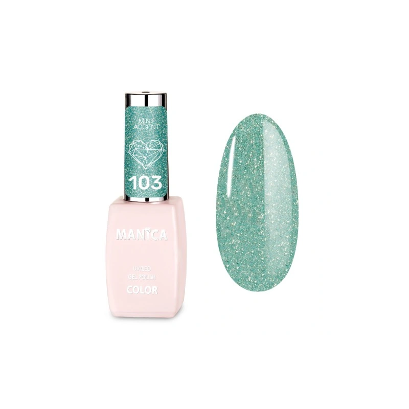 Manica Lakier hybrydowy - Mint Accent 103 10ml