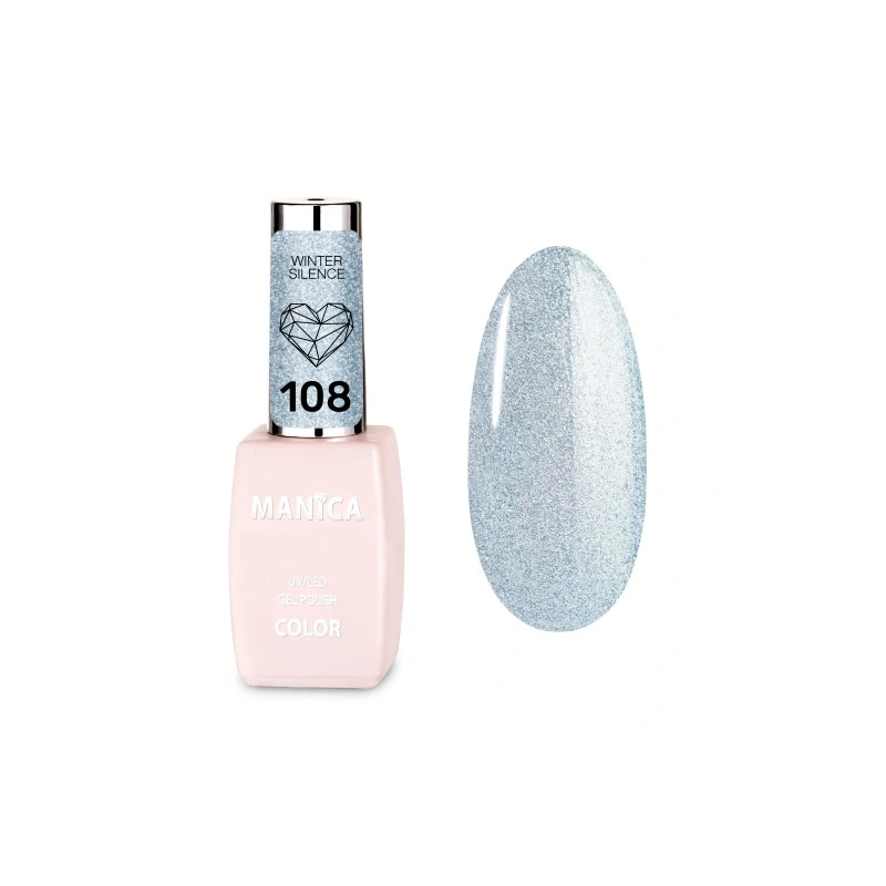 Manica Lakier hybrydowy - Winter Silence 108 10ml