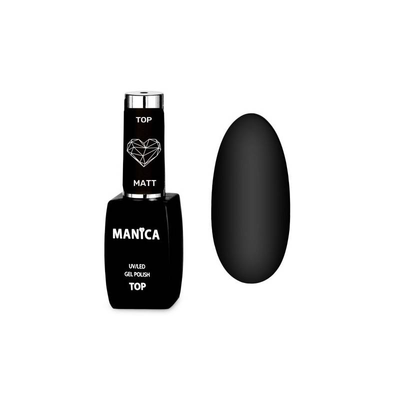 Manica Top hybrydowy UV/LED Polish Top Matt 10ml
