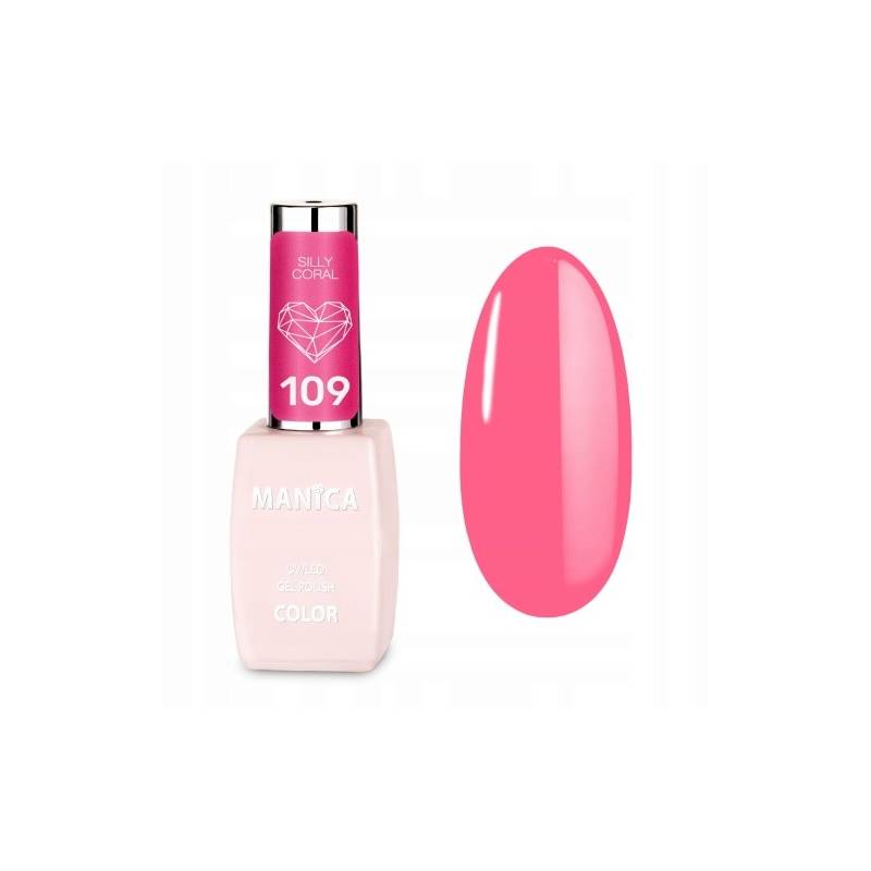 Manica Lakier hybrydowy - Silly Coral 109 10ml