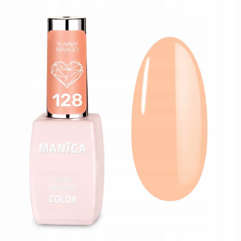 Manica Lakier hybrydowy - Yummy Mango 128 10ml
