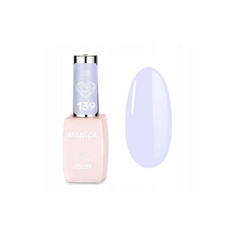 Manica Lakier hybrydowy - Lila Dust 139 10ml