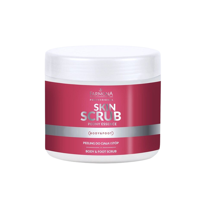 Farmona Professional Skin Scrub Peony Essence Peeling do Ciała i Stóp 500g