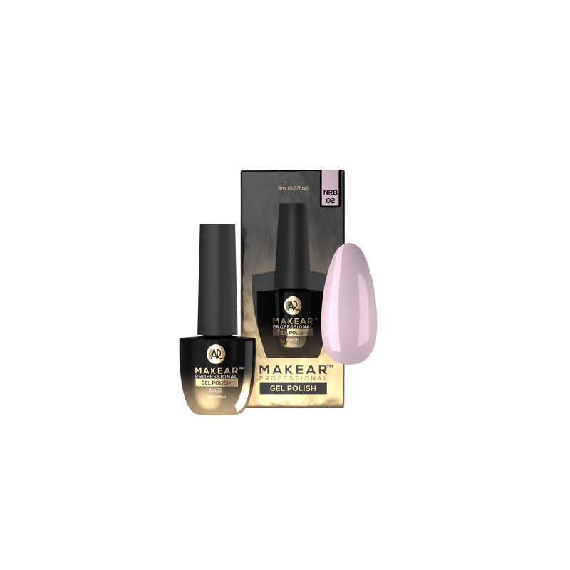 Makear NRB02 French Pink - Nude Rubber Base