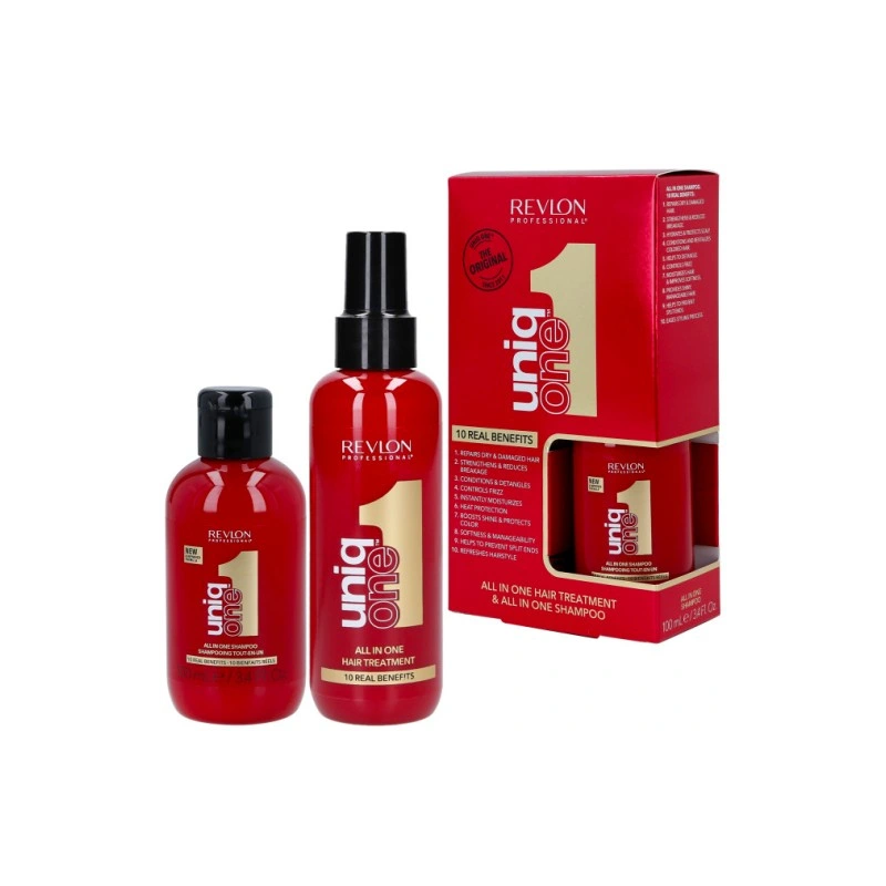 REVLON UNIQ ONE ALL IN ONE Zestaw Szampon Odżywka