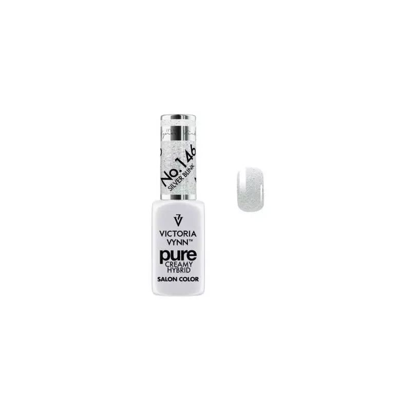 Victoria Vynn 146 PURE CREAMY HYBRID Silver Blink