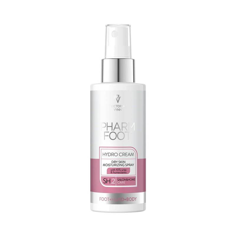Victoria Vynn Pharm Foot Hydro Cream Nawilżający Spray Do Suchej Skóry 10% Mocznika i Humektanty 150 ml