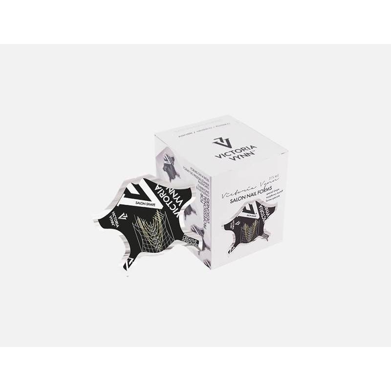 Victoria Vynn SALON NAIL FORMS BLACK 400 szt.