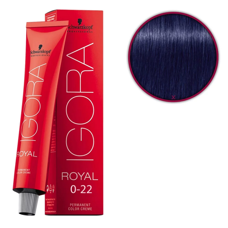 Schwarzkopf Igora Royal profesjonalna farba do włosów 0-22 60ml