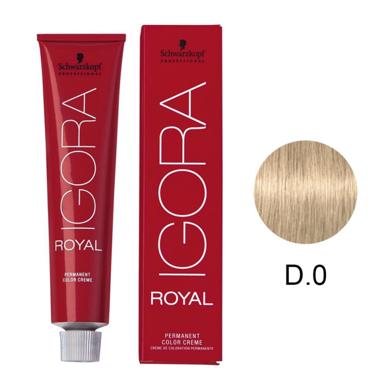 Schwarzkopf Igora Royal profesjonalna farba do włosów D-0 60ml
