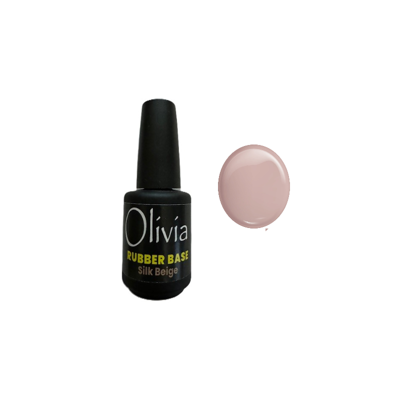 Olivia Baza Rubber Silk Beige 15 ml
