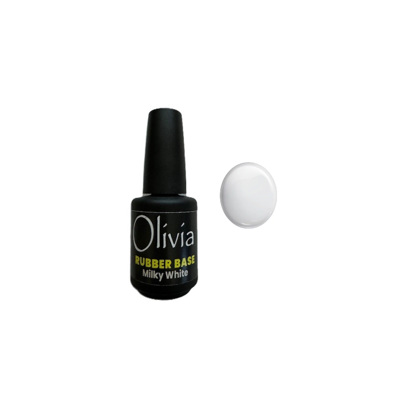 Olivia Baza Rubber Milky White 15 ml