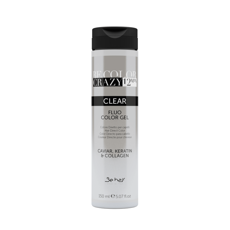 Be color crazy Żelowa farba 12 minut toner do włosów clear 150ml