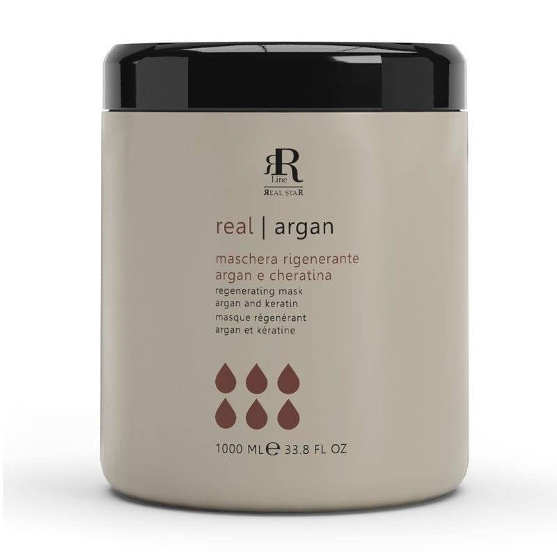 RR Line Argan Star Maska regenerująca z olejkiem arganowym i keratyną 1000 ml