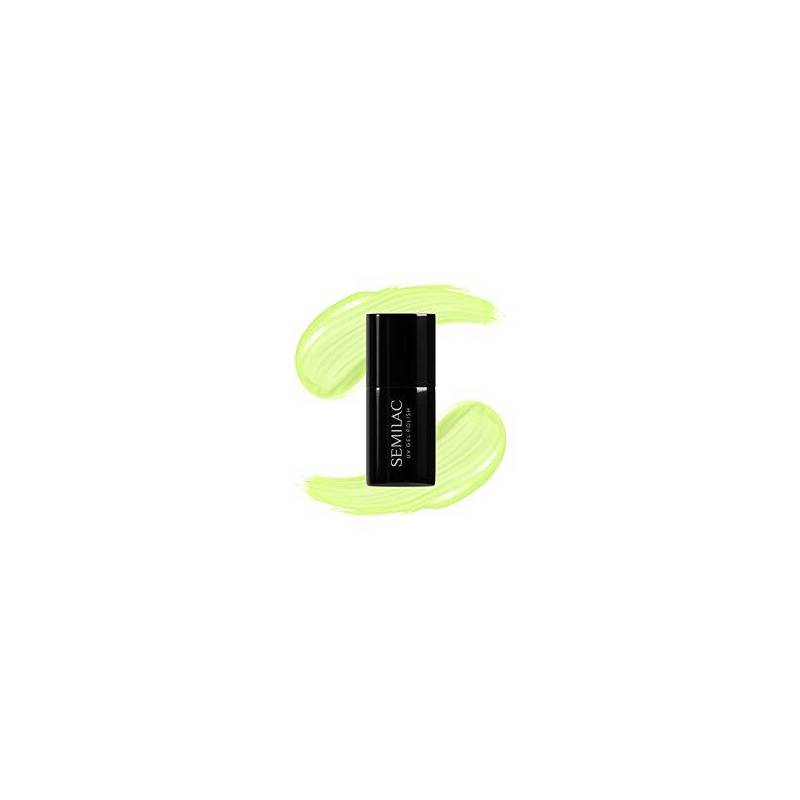 Semilac Lakier hybrydowy 604 Luminous Lemon 7 ml