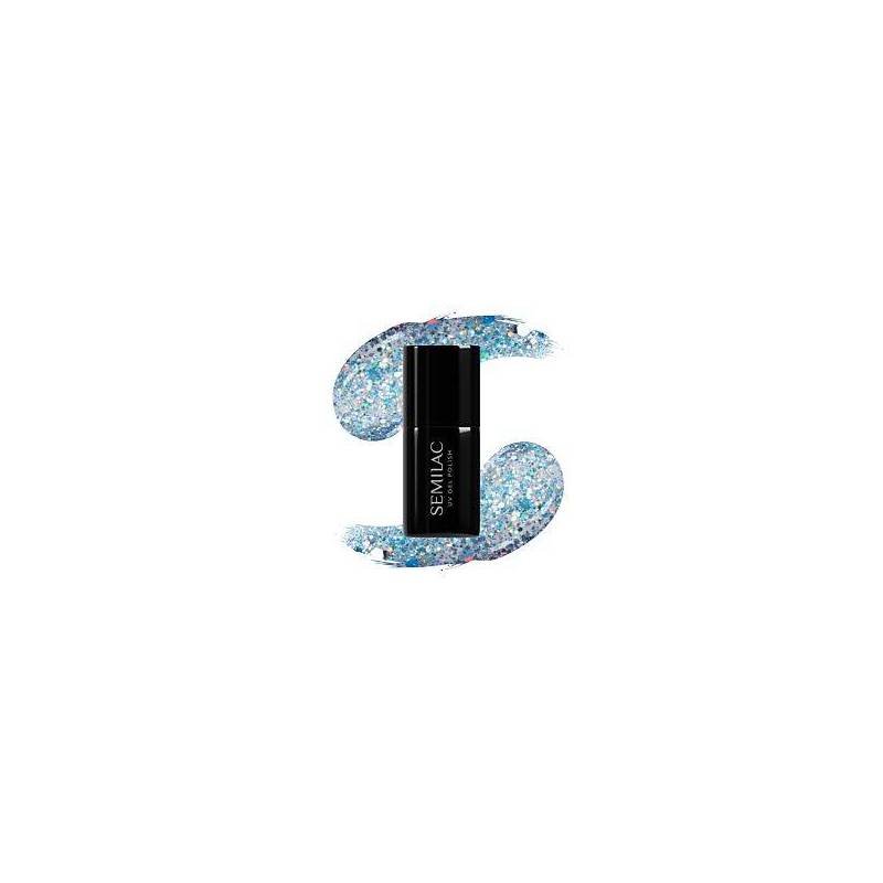 Semilac 610 Lakier Hybrydowy Frosty Christmas 7 ml