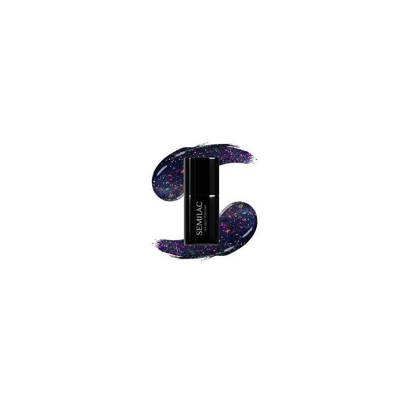 Semilac 611Lakier Hybrydowy Violet Night 7 ml