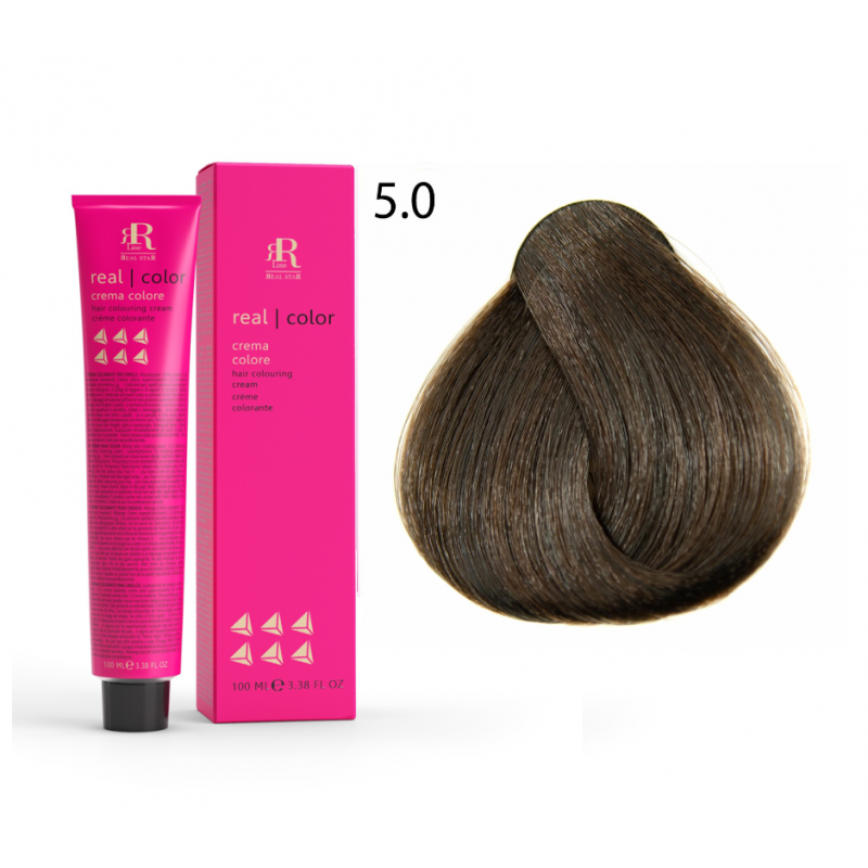 RR Line farba 5.0 100 ml naturalny jasny brąz