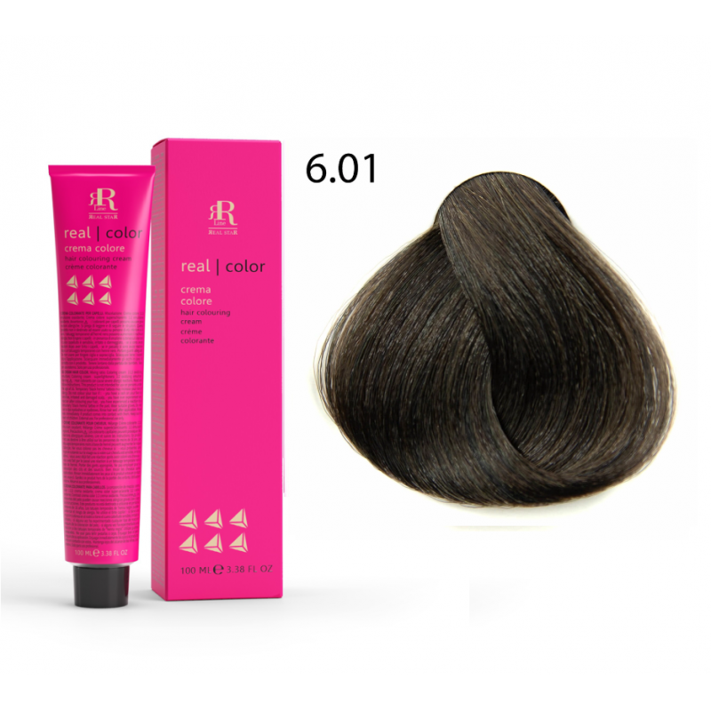 RR Line farba 6.01 100 ml naturalny ciemny blond popielaty