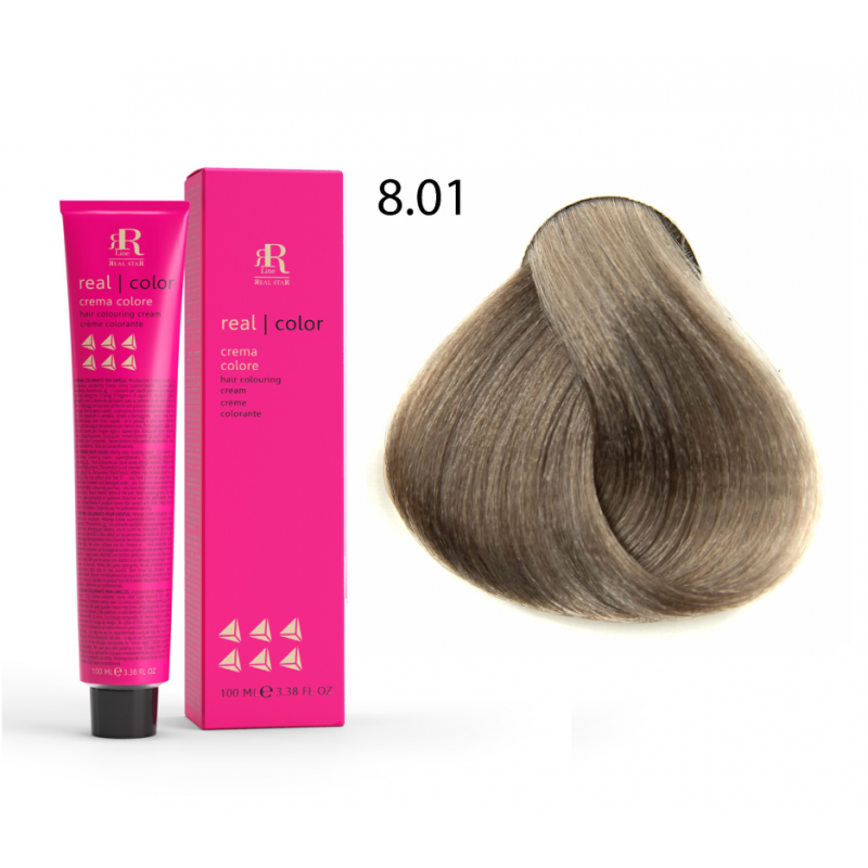 RR Line farba 8.01 100 ml naturalny bardzo jasny blond popielaty