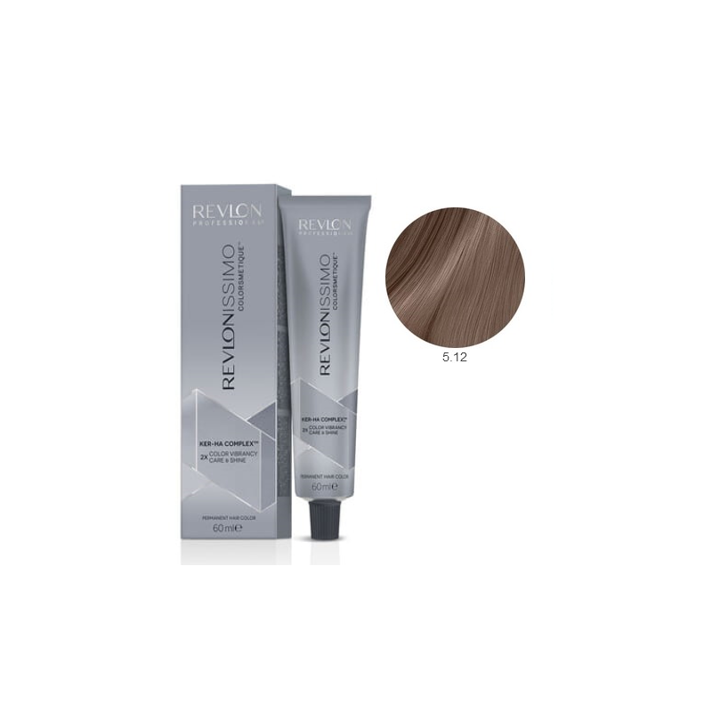 Revlon Colorsmetique farba 5.12 jasny popielaty opalizujący brąz 60 ml