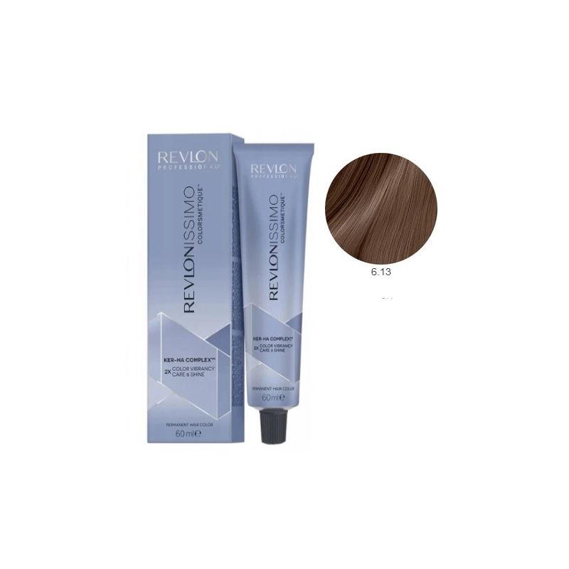 Revlon Colorsmetique farba 6.13 ciemny popielaty złoty blond 60 ml